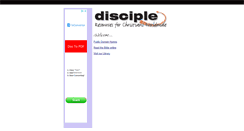 Desktop Screenshot of disciple.org